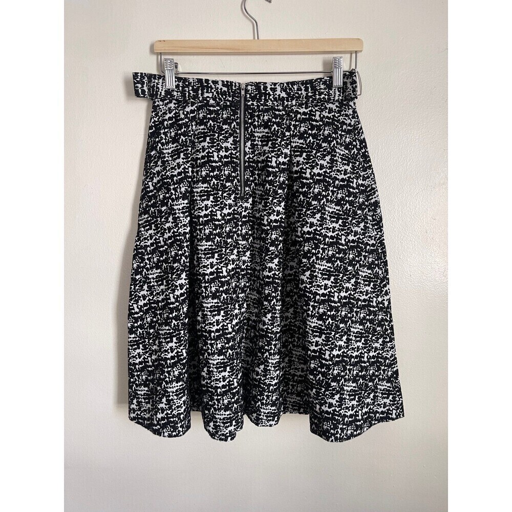 H&M Black & White Skirt Size 8 - Picture 4 of 8